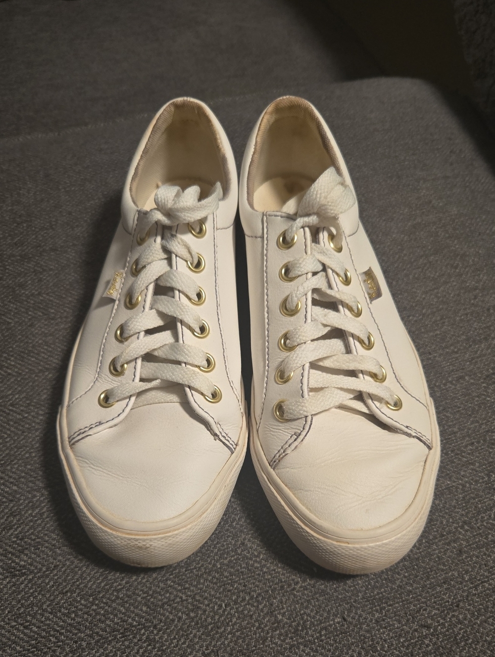 Keds Womens White Low-Top Sneakers
